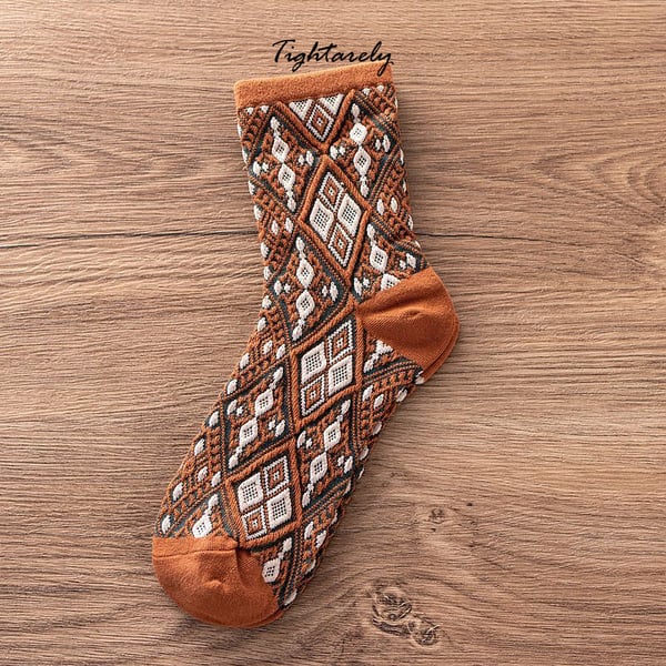 Vintage Embroidered Floral Women Socks(🎁New Year Sale)-O*