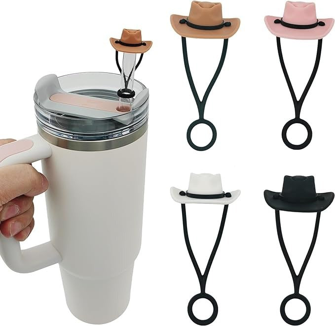 Silicone Cowboy Hat Straw Covers Cap