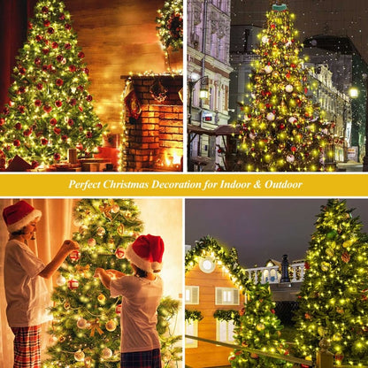 Christmas Pre-sale SAVE 49%🎄Christmas Tree Waterfall Lights with Ring