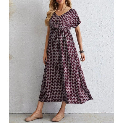 🌸2024 HOT SALE - 49% OFF🌸2023 NEW Vintage V-neck dress