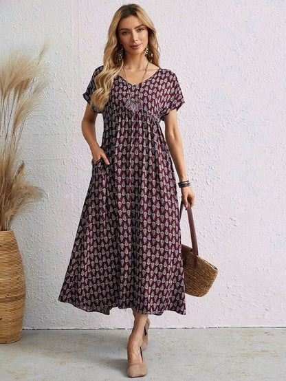 🌸2024 HOT SALE - 49% OFF🌸2023 NEW Vintage V-neck dress