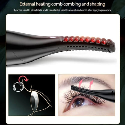 Rechargeable Heated Eyelash Curler for Quick Heating Curling