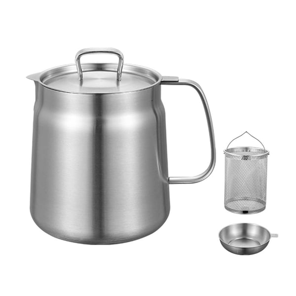 2-in-1 304 Stainless Steel Multifunctional Oil Strainer Pot 🔥BUY 2 FREE SHIPPING