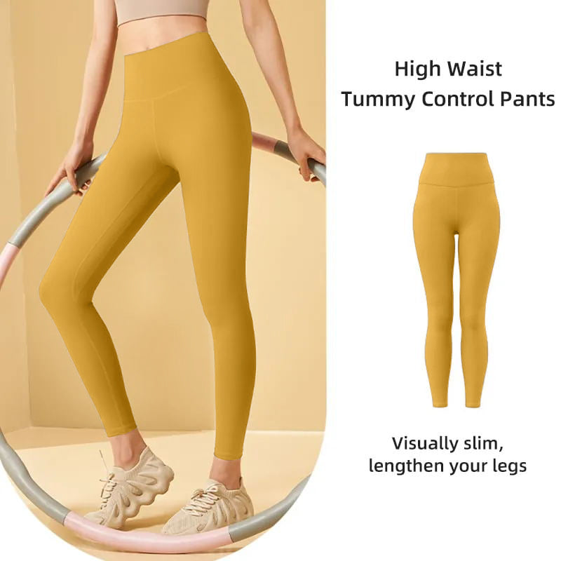 💥Last Day 70% OFF🔥High Waisted Tummy Control Shaping Training Leggings