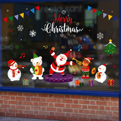 🔥Christmas Window Clings