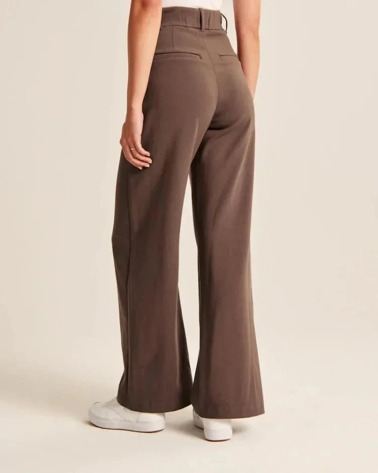 🔥HIGH WAIST TAILORED WIDE LEG PANTS