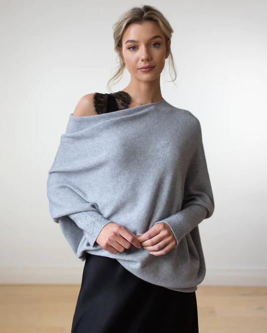 🔥Hot Sale 49% OFF🔥 Asymmetric Draped Jumper