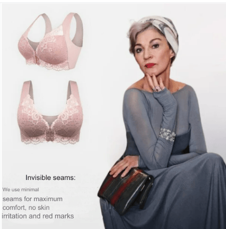 BUY 1 GET 2 FREE(Please add 3 pcs to cart)--Front Closure 5D Aesthetic Anti-Sagging Bra - Seamless, Comfortable