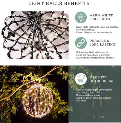 🎅2024 Christmas Promos🔥Durable, Waterproof, Long-lasting, Lightweight Bright Light Ball