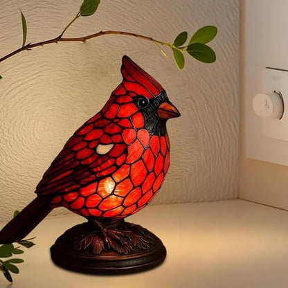 Christmas Decoration Bird Statue Lamp