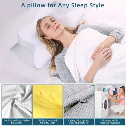 🔥PREMIUM ERGONOMIC PILLOW