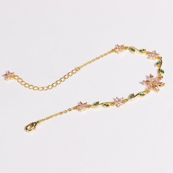 🔥2026 NEW ARRIVAL🔥 -Flower Bracelet（Perfect jewelry and gifts）