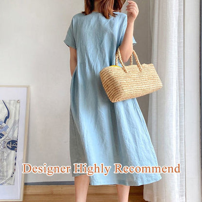 Japanese Style Linen Cotton Dress （🔥Buy 2 Free Shipping🔥）