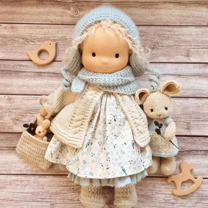 ALL🎁🎁The Best Gift for Kids-Handmade Waldorf Doll👧（Buy2 Free Shipping）