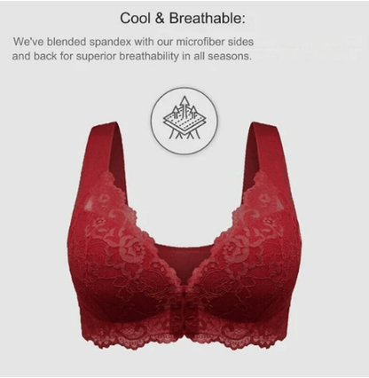 BUY 1 GET 2 FREE(Please add 3 pcs to cart)--Front Closure 5D Aesthetic Anti-Sagging Bra - Seamless, Comfortable