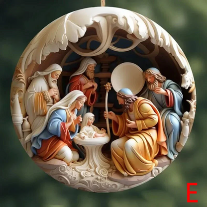 🔥Today's discount 45% off 🔥— Handmade Nativity Christmas ornament