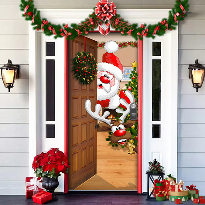 2024 Christmas Front Door Decoration