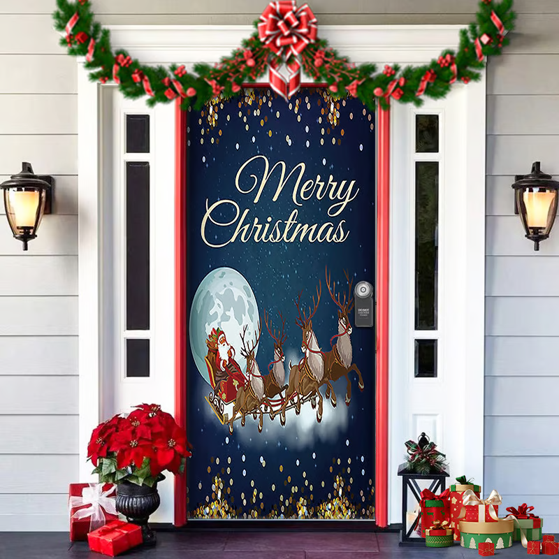 2024 Christmas Front Door Decoration