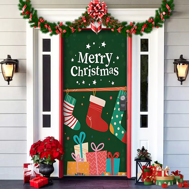 2024 Christmas Front Door Decoration