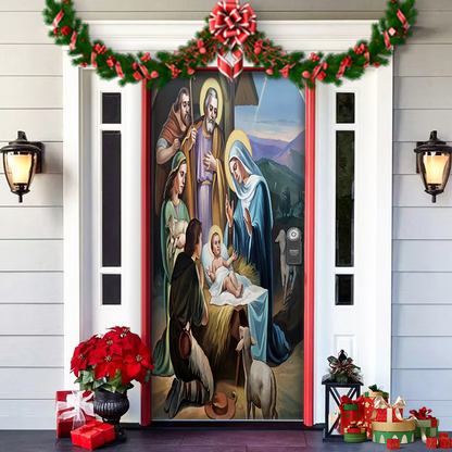 2024 Christmas Front Door Decoration