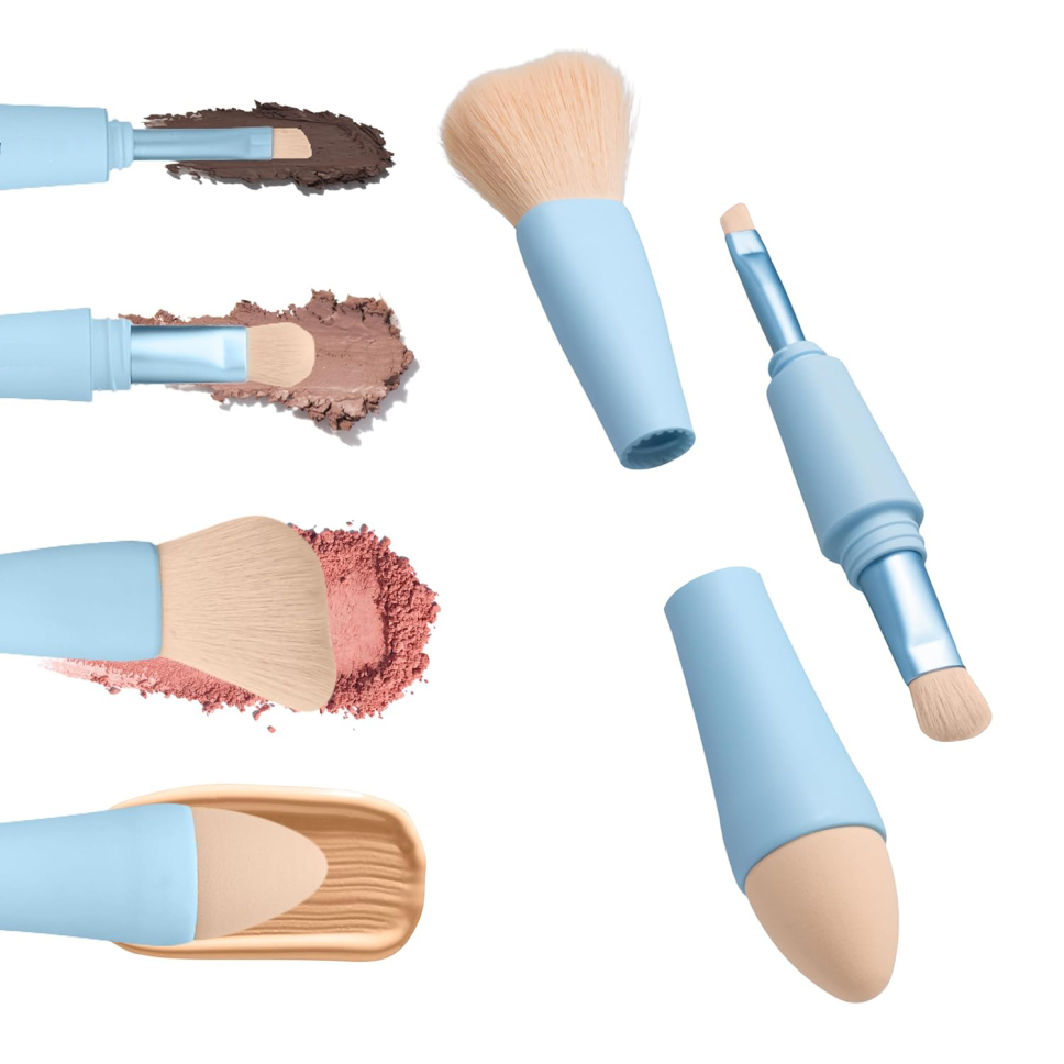 4-in-1 Makeup Brush Set