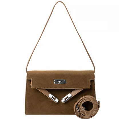 Suede Shoulder Bag