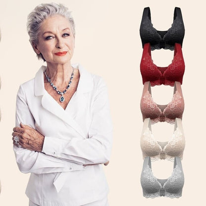 BUY 1 GET 2 FREE(Please add 3 pcs to cart)--Front Closure 5D Aesthetic Anti-Sagging Bra - Seamless, Comfortable