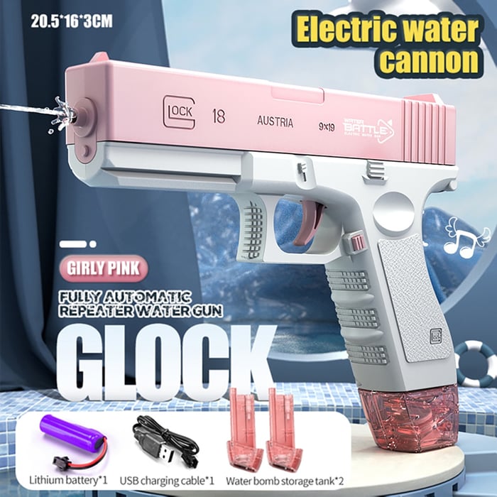 🎁Last-Day-Aktion SPAREN Sie 70 % – 2023 neue Glock Fast Shooting-Wasserpistole (kaufen Sie 3 versandkostenfrei) 