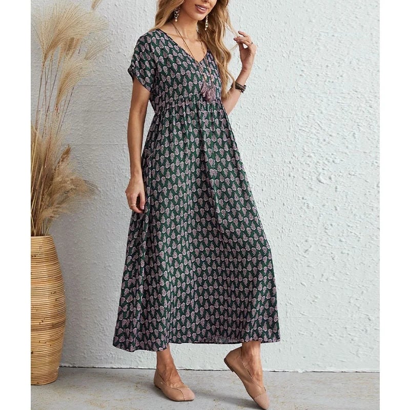 🌸2024 HOT SALE - 49% OFF🌸2023 NEW Vintage V-neck dress