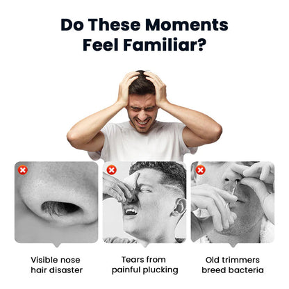 💥Smart Electric Nose Hair Trimmer✂️