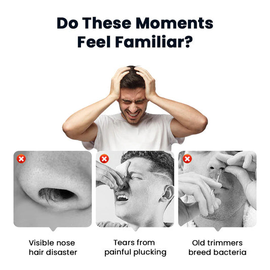 💥Smart Electric Nose Hair Trimmer✂️