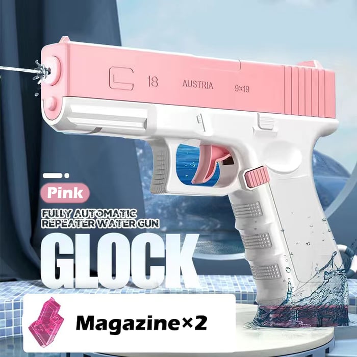 🎁Last Day Promotion SAVE 70% - 2023 New Glock Fast Shooting Water Gun(Buy 3 Free Shipping)