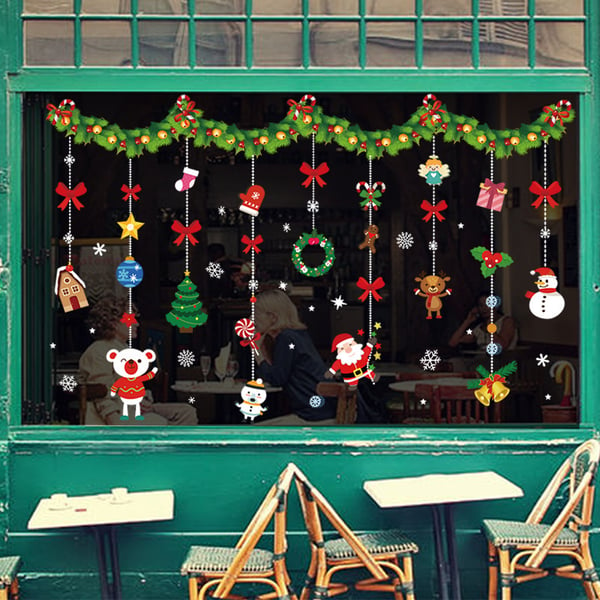 🔥Christmas Window Clings