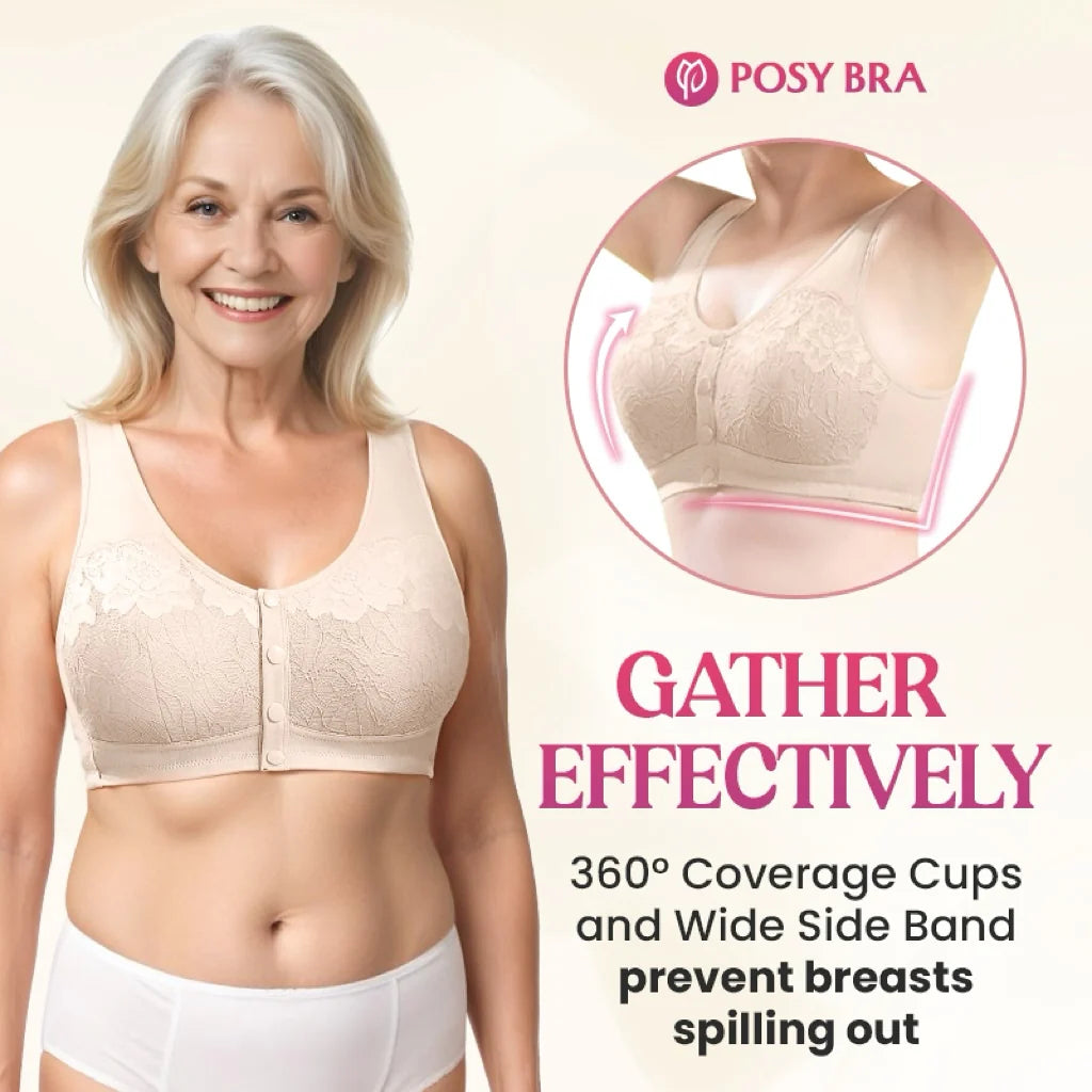 Magic Comfort Front Closure Shaping Bra for Seniors