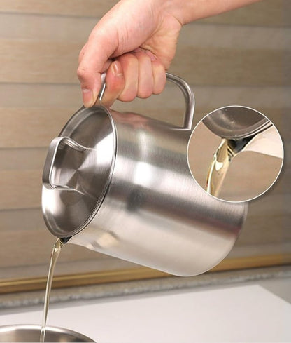 2-in-1 304 Stainless Steel Multifunctional Oil Strainer Pot 🔥BUY 2 FREE SHIPPING