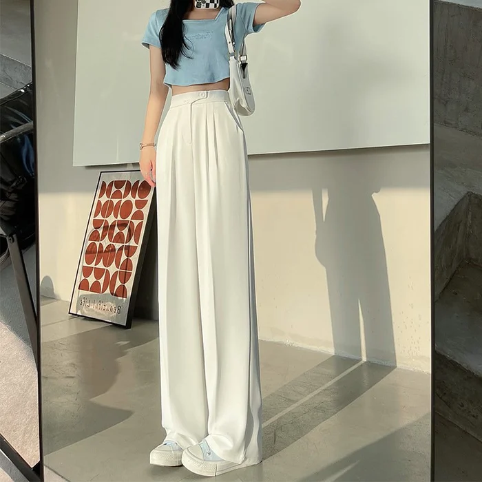 🔥 Hot Sale✨Woman's Casual Full-Length Loose Pants