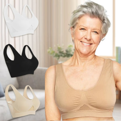 BUY 1 GET 2 FREE(Please add 3 pcs to cart)--Breathable Cool Liftup Air Bras