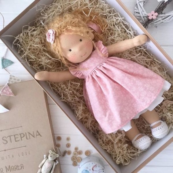 ALL🎁🎁The Best Gift for Kids-Handmade Waldorf Doll👧（Buy2 Free Shipping）