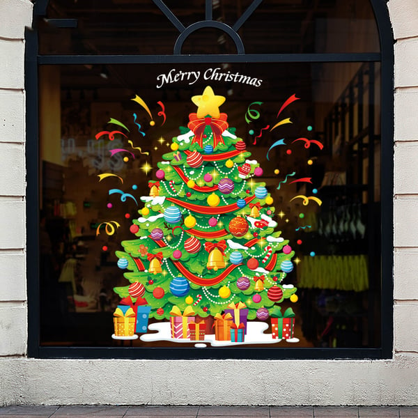 🔥Christmas Window Clings