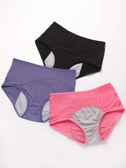 High-waisted Leak-proof Protective Panties