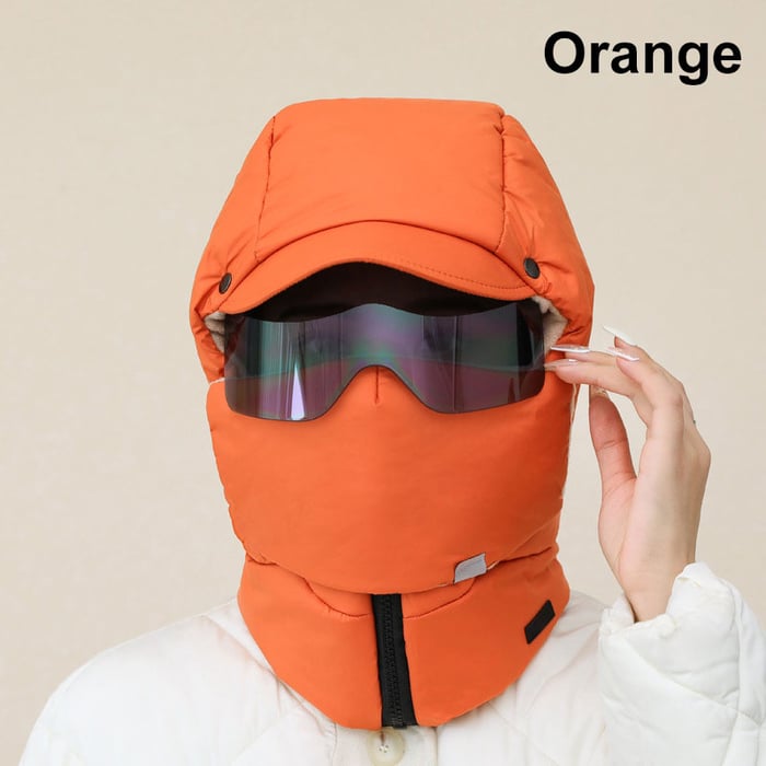 Last Day 70% off-Windproof Full Face Outdoor Mask with Goggles