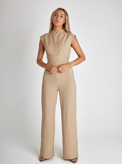 Women's Sleeveless Wide-Leg Jumpsuit-BUY 2 FREE SHIPPING