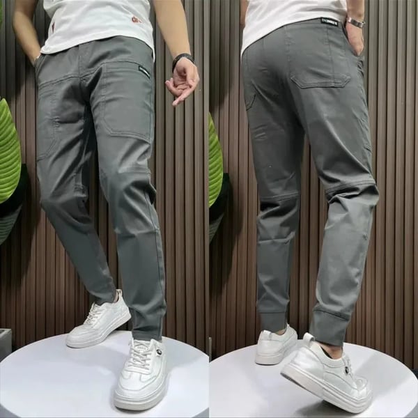 🔥Men's High Stretch Multi-pocket Skinny Cargo Pants👖