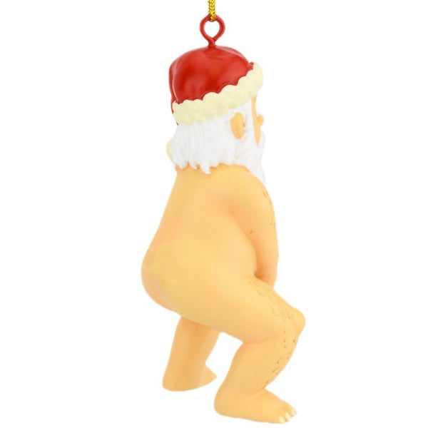 🎅Funny Naked Santa Claus Ornaments