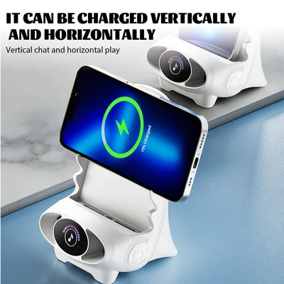 🤩Mini chair wireless fast charger multifunctional phone holder