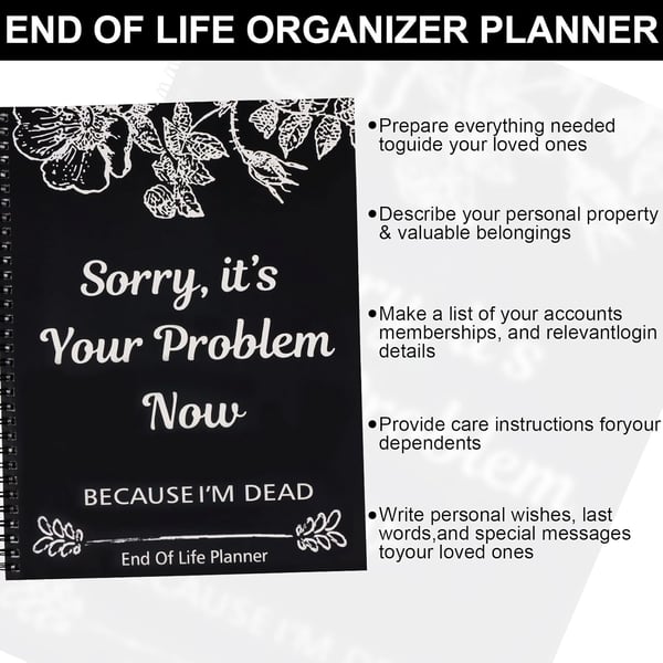 💥Hot Sale 45% OFF🎁End of Life Planner