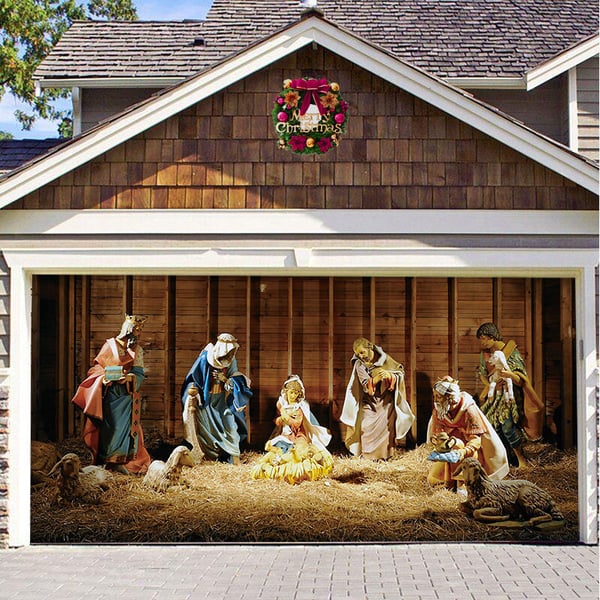 Last Day Sale 49% OFF - Christmas 2023 Garage Door Decoration