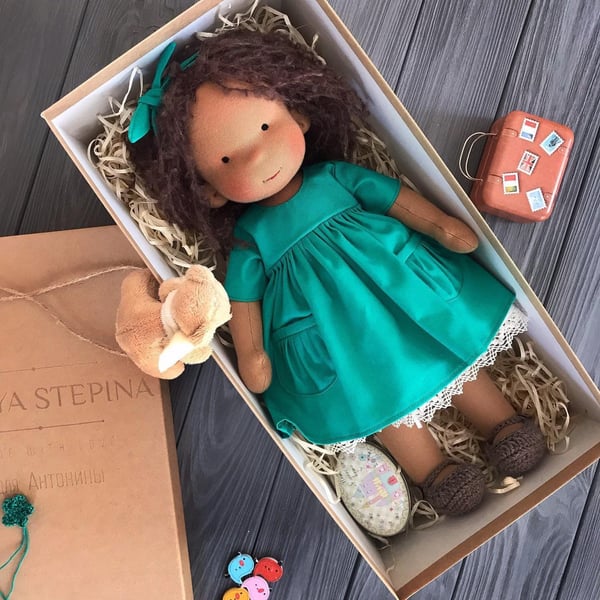 ALL🎁🎁The Best Gift for Kids-Handmade Waldorf Doll👧（Buy2 Free Shipping）