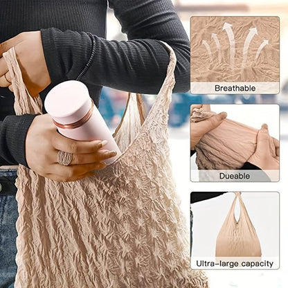 🔥HOT SALE - Magic Stretchable Pleated Tote Bag