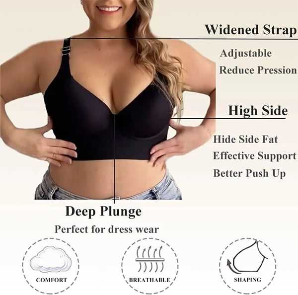 ⏰LAST DAY BUY 1 GET 1 FREE ( Add 2 Pcs To Cart ) ⏰ - 2023 New Comfortable Back Smoothing Bra